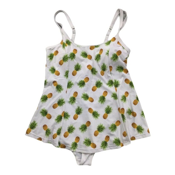 Forever 21 Other - Forever 21 Swimsuit 2X White One Piece